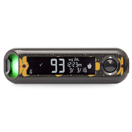 Peelz Flower Power Bayer Contour© Next One Glucometer Peelz/Stickers