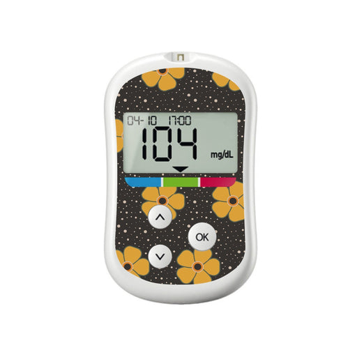 Peelz Flower Power for OneTouch Verio Flex Glucometer Peelz/Stickers