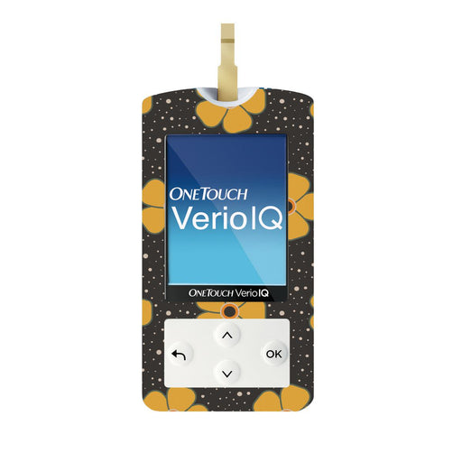 Peelz Flower Power for OneTouch Verio IQ Glucometer Peelz/Stickers
