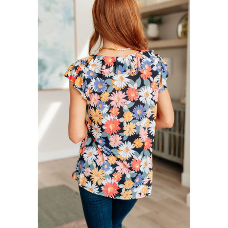 Flower Power Floral Top