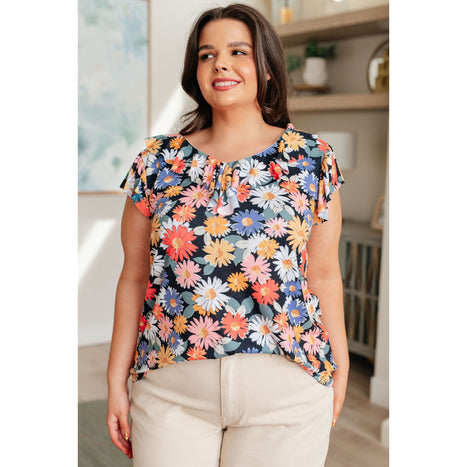 Flower Power Floral Top