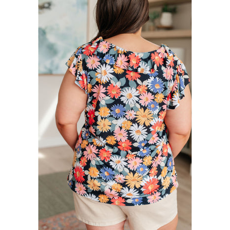 Flower Power Floral Top