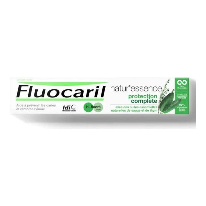 Fluocaril Dentifrice Nature Essence Protection Complete Bi Fluore TB 75ML - 2.5 Oz