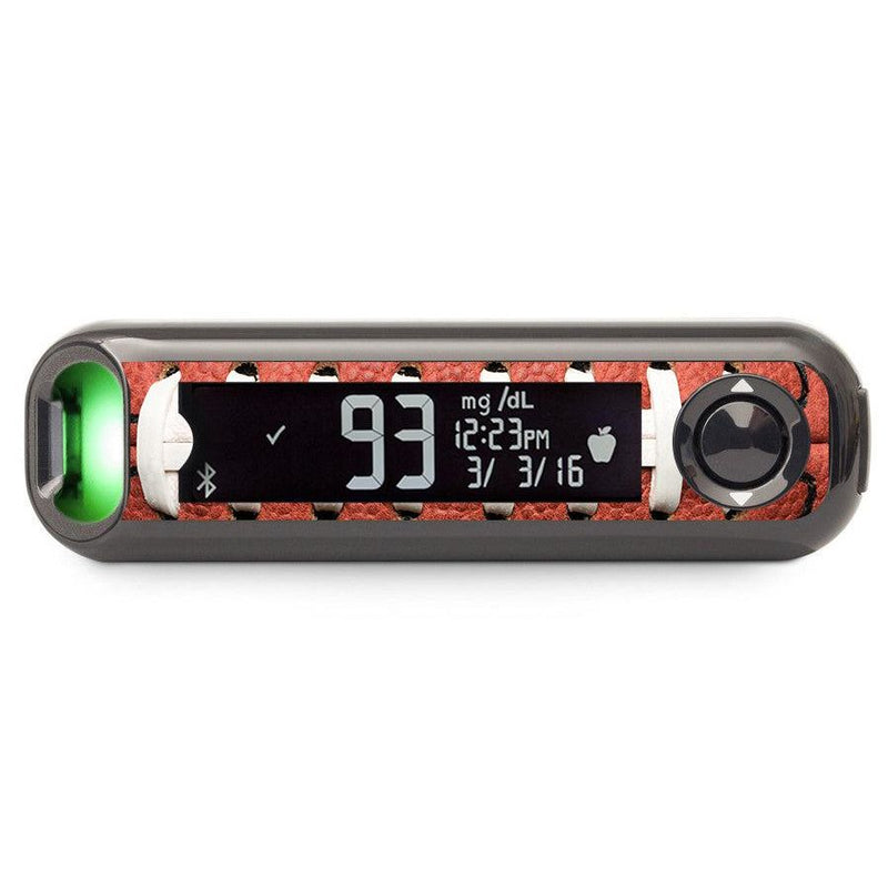 Peelz Football Bayer Contour© Next One Glucometer Peelz/Stickers