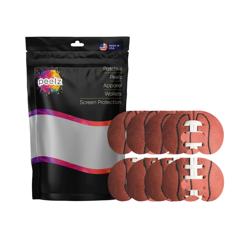 Peelz Football Medtronic Guardian Connect Patch Tape - Pump Peelz Patch Medical Tape
