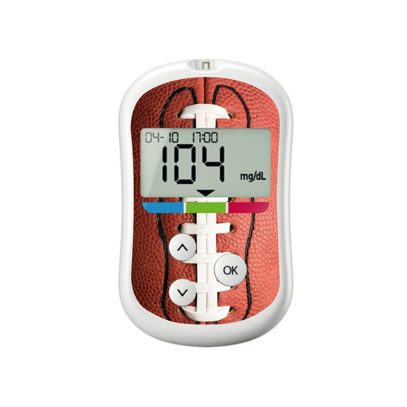 Peelz Football for OneTouch Verio Flex Glucometer Peelz/Stickers
