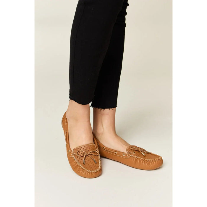 Forever Link Bow Decor Flat Loafers