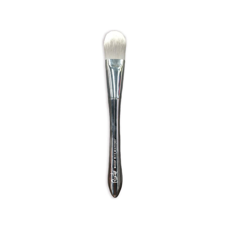 Rude Cosmetics Silver Bullet Foundation Brush Face Brushes
