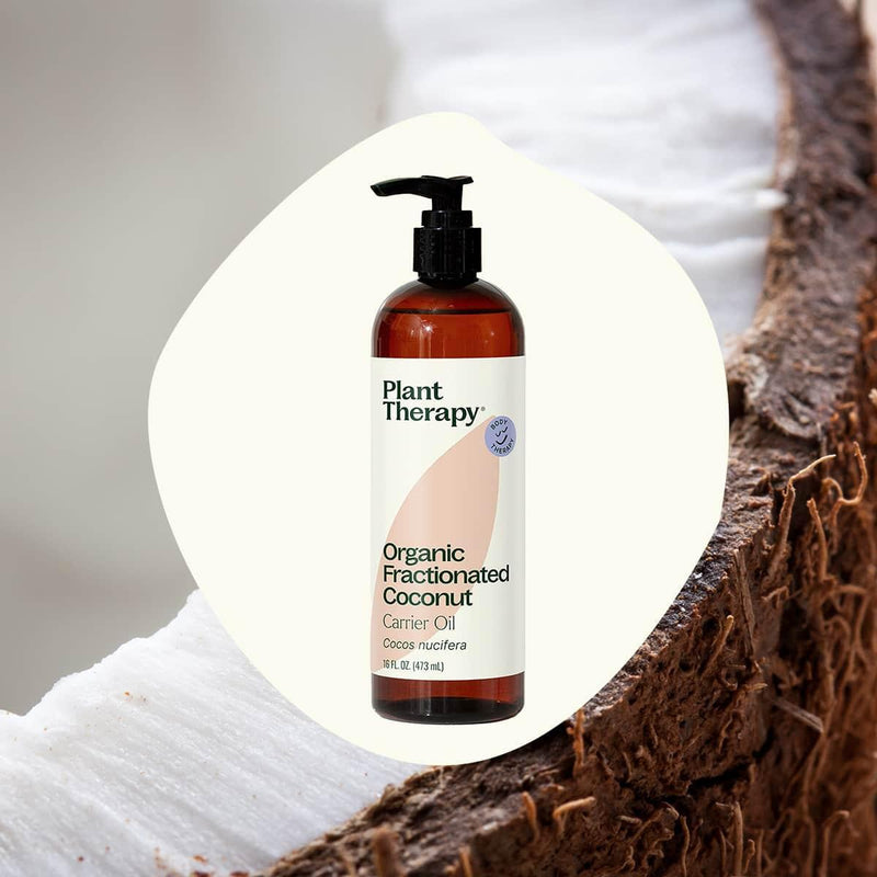 Plant Therapy Organic Fractionated Coconut Carrier Oil Body Care