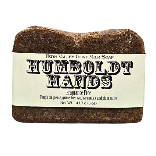 Fern Valley Soap Natural Goat Milk Soap | Humboldt Hands Heavy-Duty Hand Cleaner | Fragrance Free Goat Milk Soap