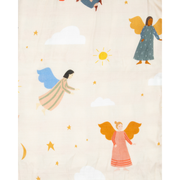 Be A Heart Guardian Angels Deluxe Muslin Baby Blanket Quilt Swaddling & Receiving Blankets