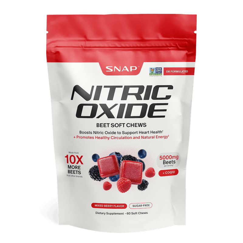 Snap Supplements Nitric Oxide Beet Soft Chews Lavender