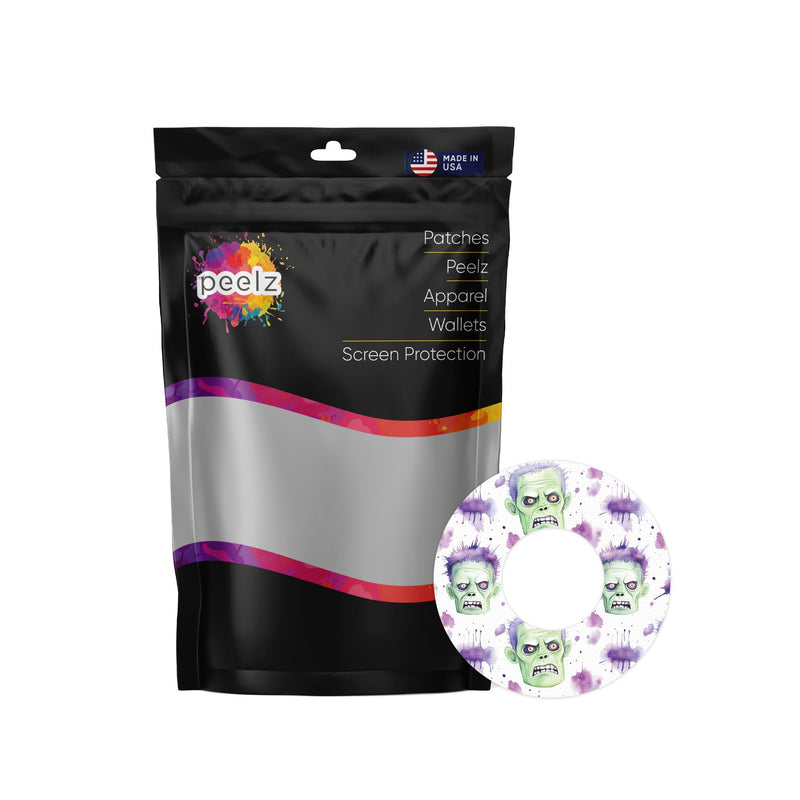 Peelz Frankenmonster Patch  Tape Designed for the FreeStyle Libre 2 Patch Medical Tape