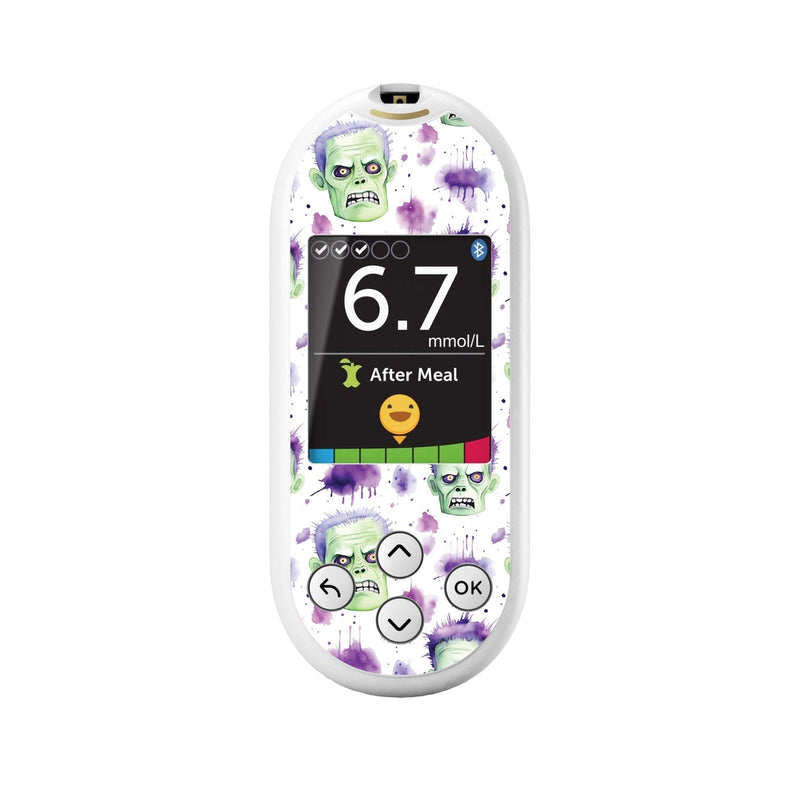 Peelz Frankenmonster for OneTouch Verio Reflect Glucometer Peelz/Stickers