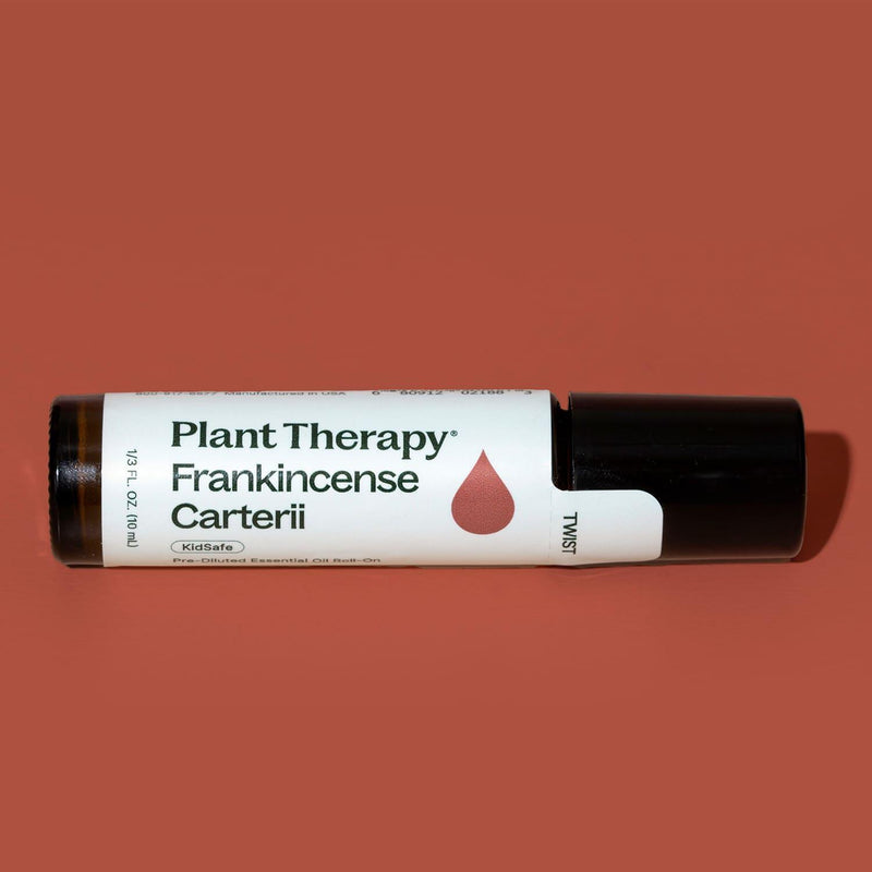 Plant Therapy Frankincense Carterii Essential Oil Pre-Diluted Roll-On Essential Oil
