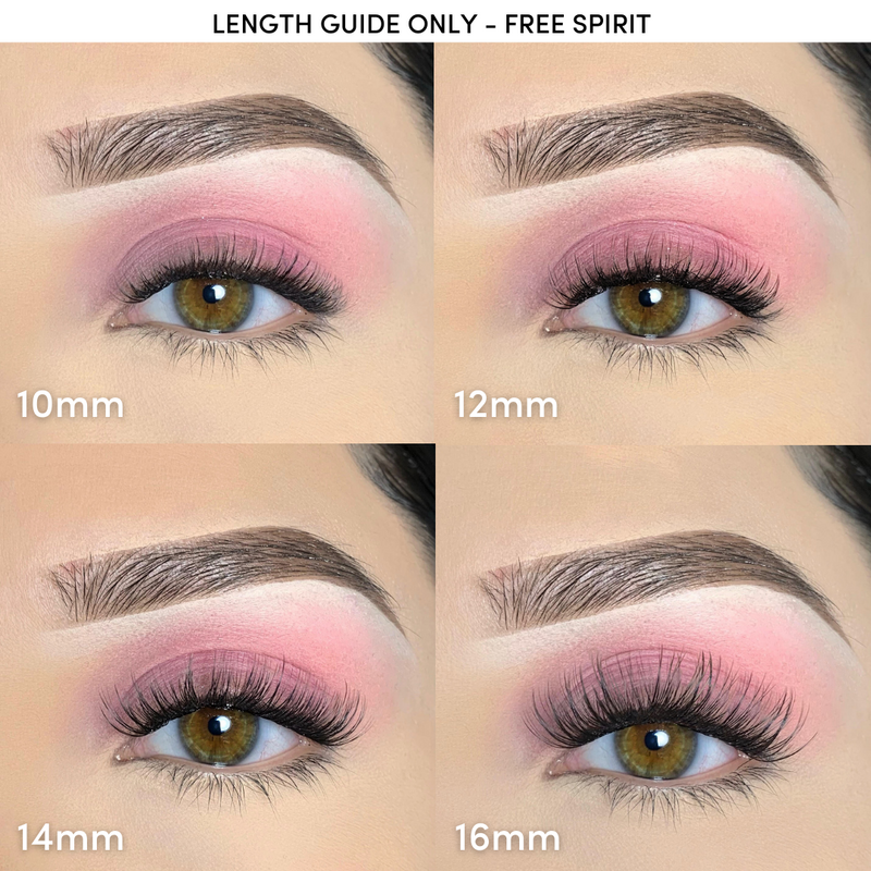 Pink Purée Free Spirit Multi-Pack DIY Lashes