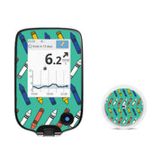 Peelz Crayon Pop Freestyle Libre 2 Sticker - Pump Peelz Peelz/Stickers