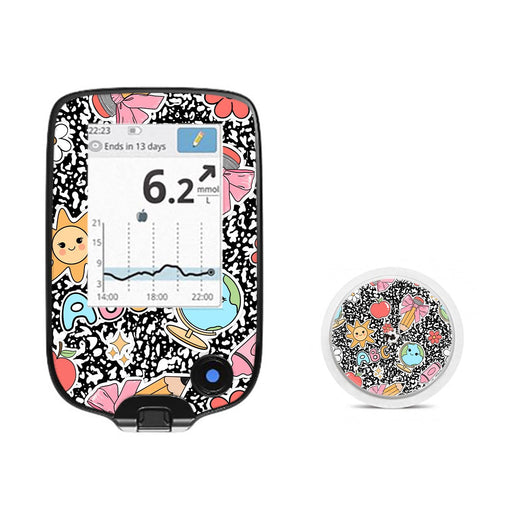 Peelz Cute Class Freestyle Libre 2 Sticker - Pump Peelz Peelz/Stickers