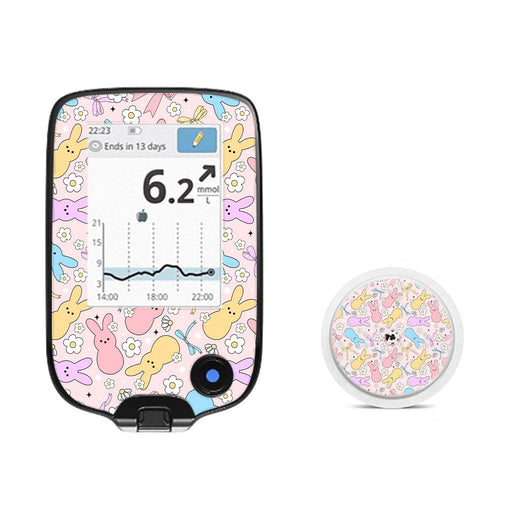 Peelz Hoppy Spring Freestyle Libre 2 Sticker - Pump Peelz Peelz/Stickers