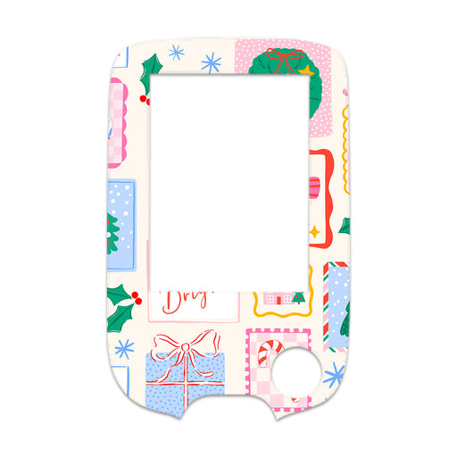 Peelz Holiday Greetings Freestyle Libre 2 Sticker - Pump Peelz Peelz/Stickers