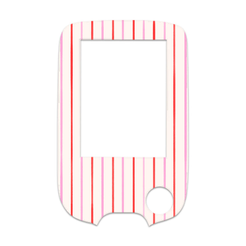 Peelz Peppermint Stripes Freestyle Libre 2 Sticker - Pump Peelz Peelz/Stickers