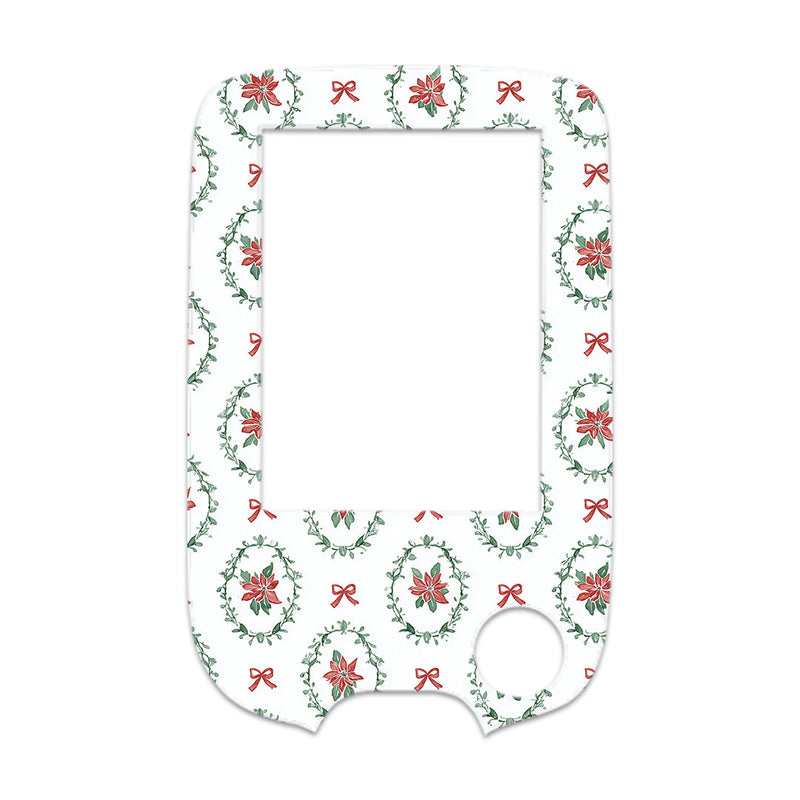 Peelz Poinsettia Parade Freestyle Libre 2 Sticker - Pump Peelz Peelz/Stickers