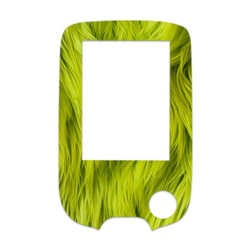 Peelz Green Fur Sticker for Freestyle Libre 2 Peelz/Stickers