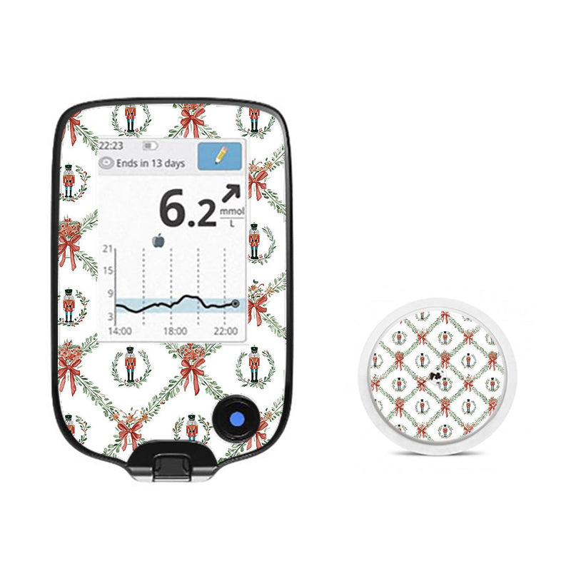 Peelz Nutcracker Noel Freestyle Libre 2 Sticker - Pump Peelz Peelz/Stickers