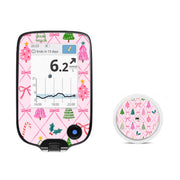 Peelz Coquette Christmas Freestyle Libre 2 Sticker - Pump Peelz Peelz/Stickers