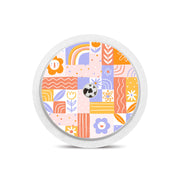 Peelz Wildflower Doodle Freestyle Libre 2 Sticker - Pump Peelz Peelz/Stickers