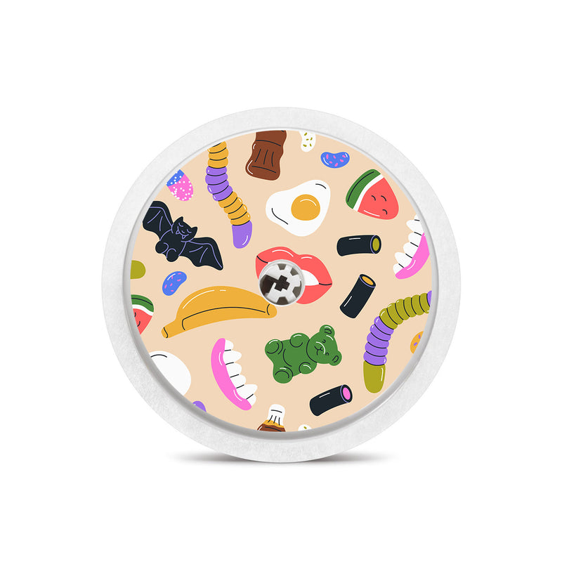 Peelz Candy Chaos Freestyle Libre 2 Sticker - Pump Peelz Peelz/Stickers
