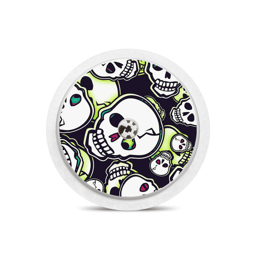 Peelz Bone Glow Freestyle Libre 2 Sticker - Pump Peelz Peelz/Stickers