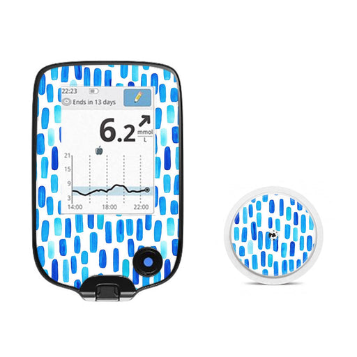 Peelz Level Lines Freestyle Libre 2 Sticker - Pump Peelz Peelz/Stickers