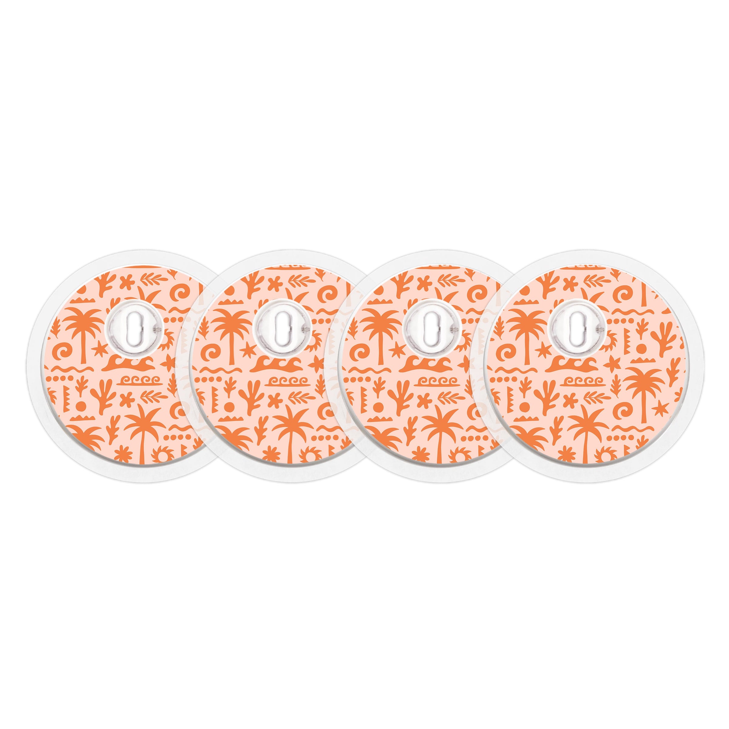 Terracotta Tides FreeStyle Libre 3 Plus & Lingo Sensor Sticker - Pump ...