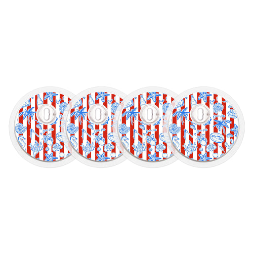 Peelz Spritz Parade FreeStyle Libre 3 Plus & Lingo  Sensor Sticker - Pump Peelz Peelz/Stickers