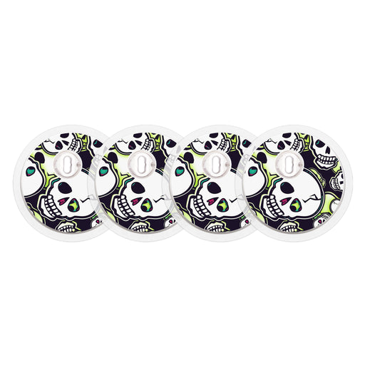 Peelz Bone Glow FreeStyle Libre 3 Plus & Lingo  Sensor Sticker - Pump Peelz Peelz/Stickers
