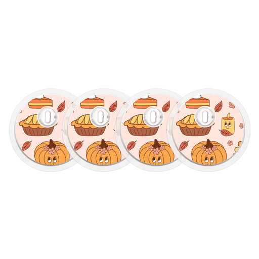 Peelz Cozy Harvest FreeStyle Libre 3 Plus & Lingo  Sensor Sticker - Pump Peelz Peelz/Stickers
