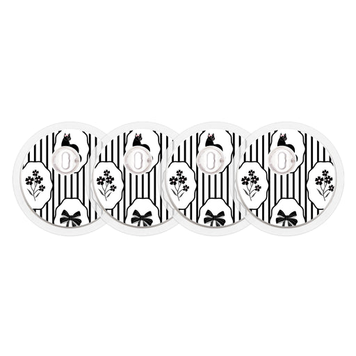 Peelz Midnight Cat FreeStyle Libre 3 Plus & Lingo  Sensor Sticker - Pump Peelz Peelz/Stickers