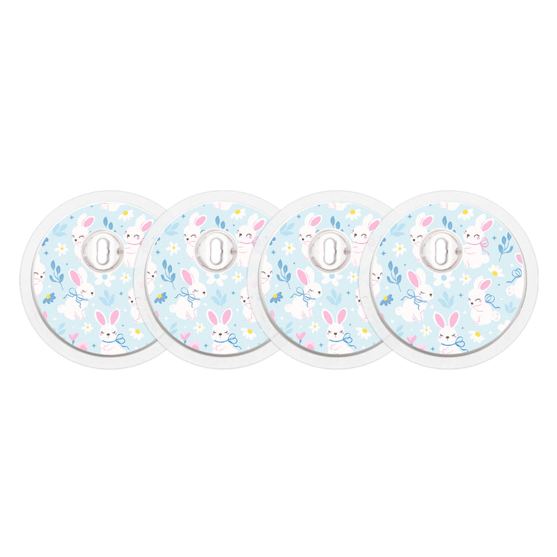 Peelz Sweet Bunnies FreeStyle Libre 3 Plus & Lingo  Sensor Sticker - Pump Peelz Peelz/Stickers