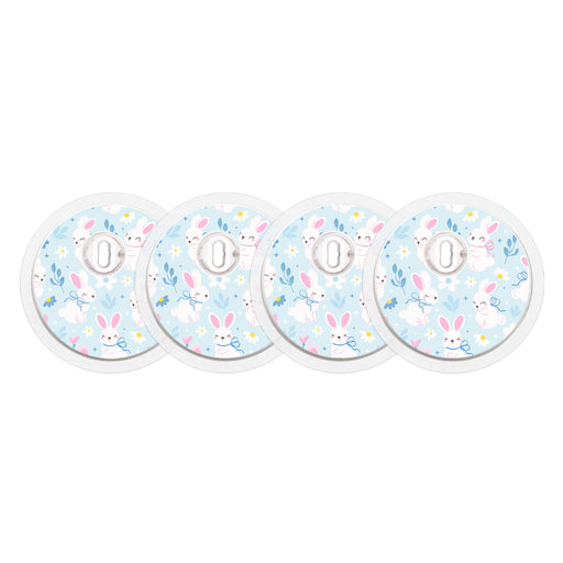 Peelz Sweet Bunnies FreeStyle Libre 3 Plus & Lingo  Sensor Sticker - Pump Peelz Peelz/Stickers