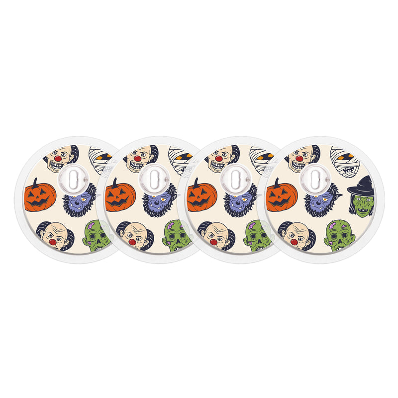 Peelz Monster Mash FreeStyle Libre 3 Plus & Lingo  Sensor Sticker - Pump Peelz Peelz/Stickers
