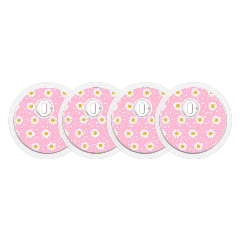 Peelz Spring Daisy FreeStyle Libre 3 Plus & Lingo  Sensor Sticker - Pump Peelz Peelz/Stickers