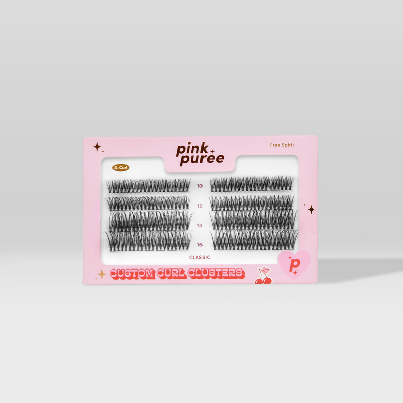 Pink Purée Free Spirit Multi-Pack DIY Lashes