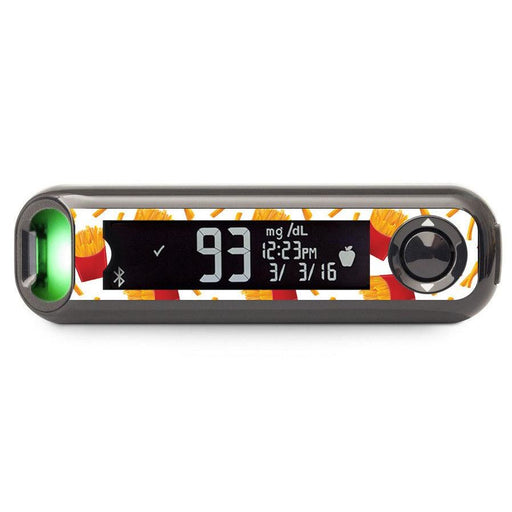 Peelz French Fries Bayer Contour© Next One Glucometer Peelz/Stickers