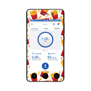 Peelz French Fries Sticker for Omnipod DASH® PDM – Pump Peelz Peelz/Stickers