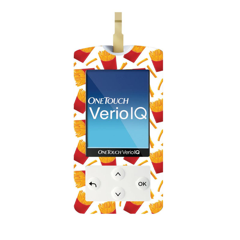 Peelz French Fries for OneTouch Verio IQ Glucometer Peelz/Stickers