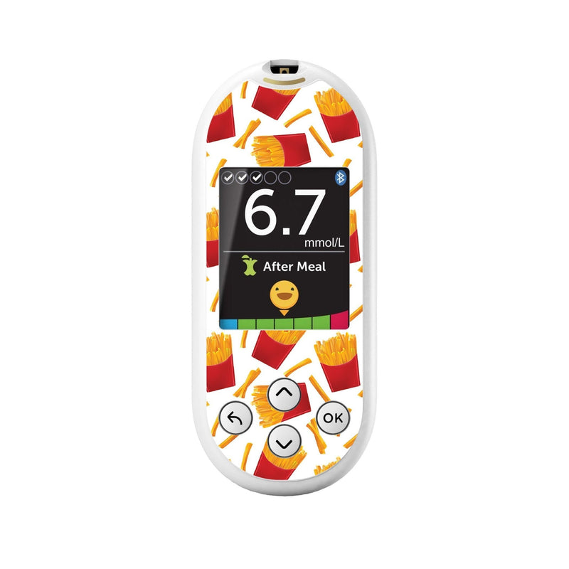Peelz French Fries for OneTouch Verio Reflect Glucometer Peelz/Stickers