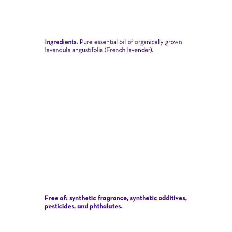 California Baby French Lavender™ Pure Oil Essential Oils
