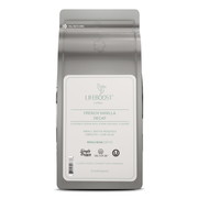 Lifeboost Coffee French Vanilla Decaf Decaf Roast Light Gray Whole Bean / 1