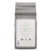 Lifeboost Coffee French Vanilla Decaf Decaf Roast Light Gray Ground / 1